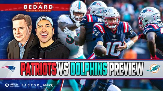 .@FDsportsbook Podcast & Video: Bedard Patriots Pod - Mailbag time, rematch with Dolphins taken at BSJ Headquarters (Patriots)